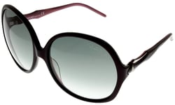 Roberto Cavalli Sunglasses Women Grey Purple Oversized Round RC657S6 83B