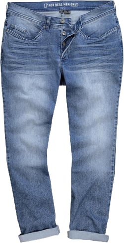 JP 1880 Menswear Big & Tall Plus Size L-8XL Jeans FLEXNAMIC®, Denim, Regular fit, 5-Pocket up to Size 72 833144 Blue Denim 47W x 34L