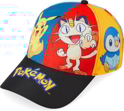 Pokemon Baseball Cap Sunglasses Boys Girls Bucket Hat for Kids Unisex Pikachu Adjustable Strap Summer Accessories One Size Multi Character Cap
