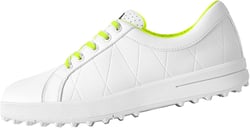 PGM Women's Golf Shoes, Lightweight Waterproof Spikeless Golf Shoes for Ladies 7 White