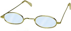 Loftus Mrs Claus/Old Granny Costume Oval Glasses, Metallic, One Size