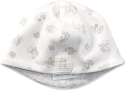 POLO RALPH LAUREN Baby Boys Reversible Cotton Hat (Paper White Multi(4001), One Size)