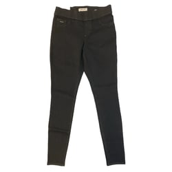 Nine West Women's Heidi Pull-On Yoga Stretch Skinny Leggings (Black Rinse, 10)
