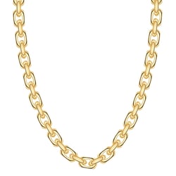 Pompeii3 14k Yellow Gold Women's 24" Chain Necklace 42 Grams 8.5mm Thick